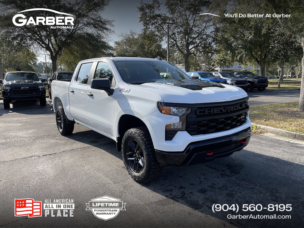 New 2026 Chevrolet Silverado 1500 Custom Trail Boss Truck