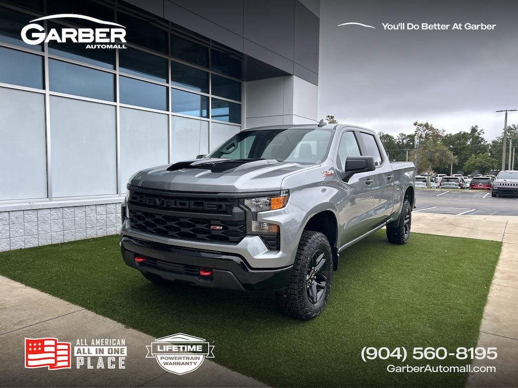 New 2026 Chevrolet Silverado 1500 Custom Trail Boss Truck