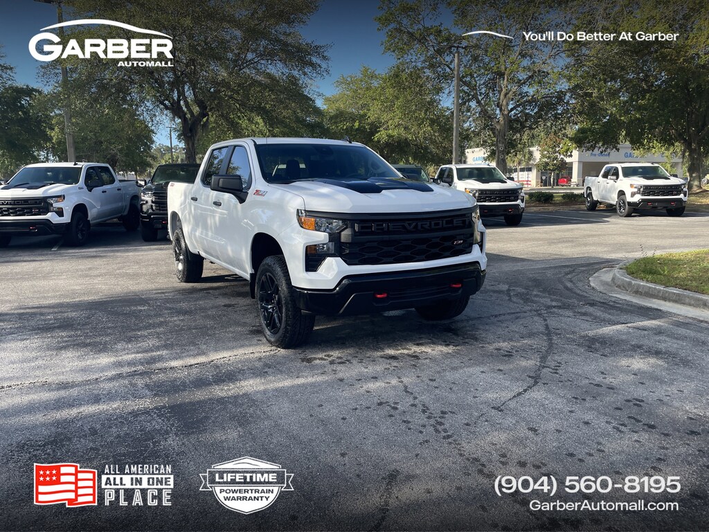 New 2026 Chevrolet Silverado 1500 Custom Trail Boss Truck