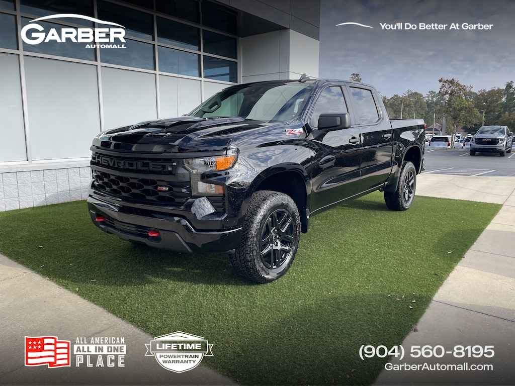 New 2026 Chevrolet Silverado 1500 Custom Trail Boss Truck