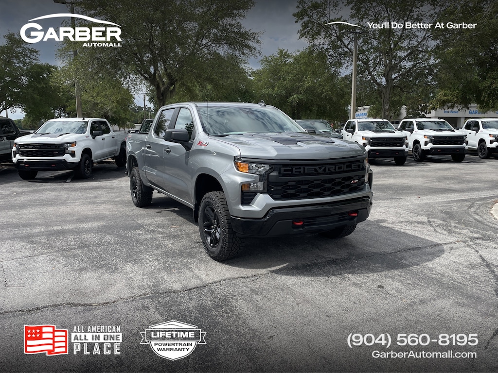 New 2026 Chevrolet Silverado 1500 Custom Trail Boss Truck