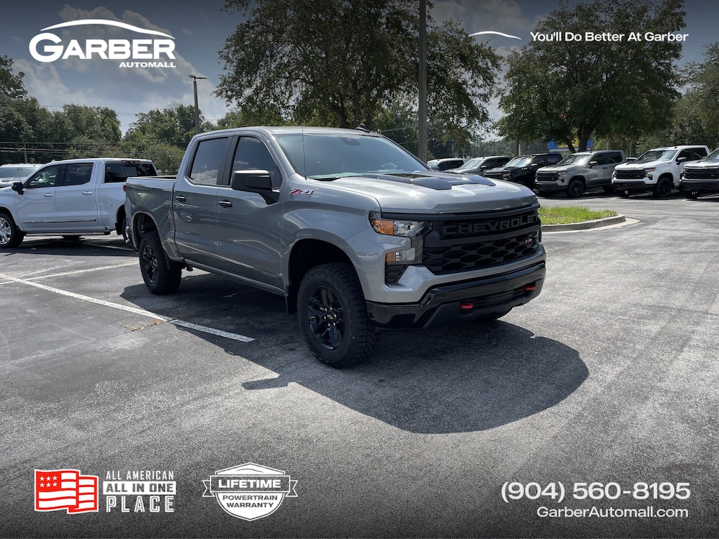 New 2026 Chevrolet Silverado 1500 Custom Trail Boss Truck