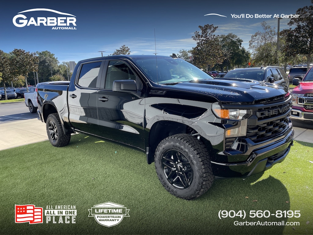 New 2026 Chevrolet Silverado 1500 Custom Trail Boss Truck