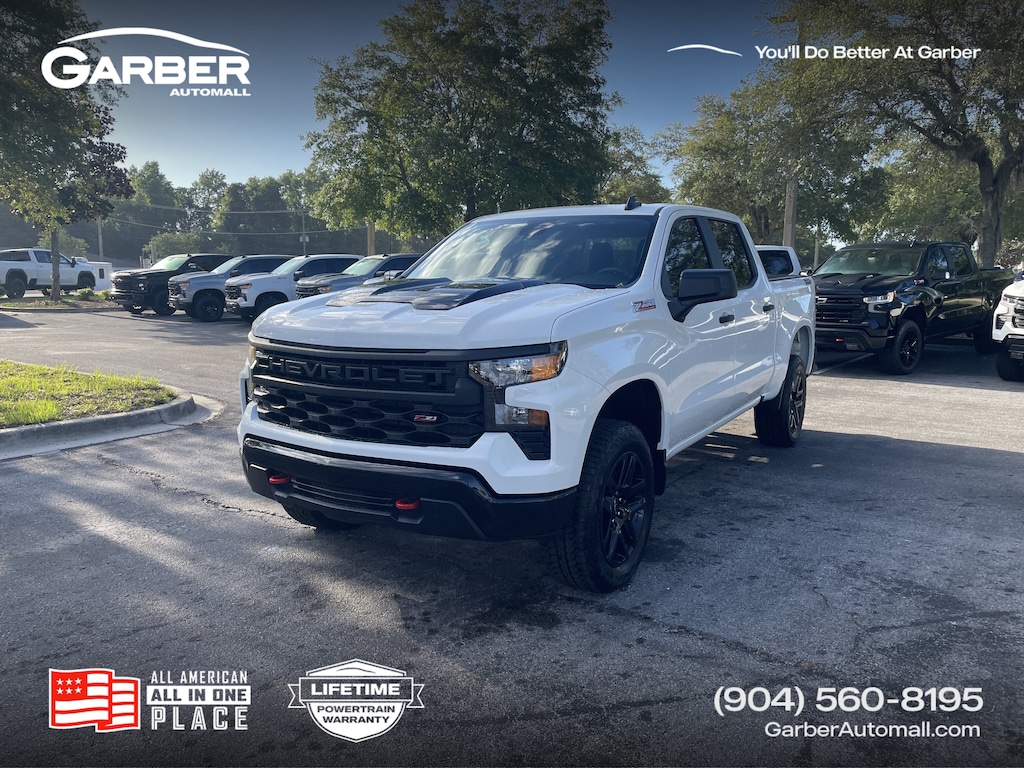 New 2026 Chevrolet Silverado 1500 Custom Trail Boss Truck