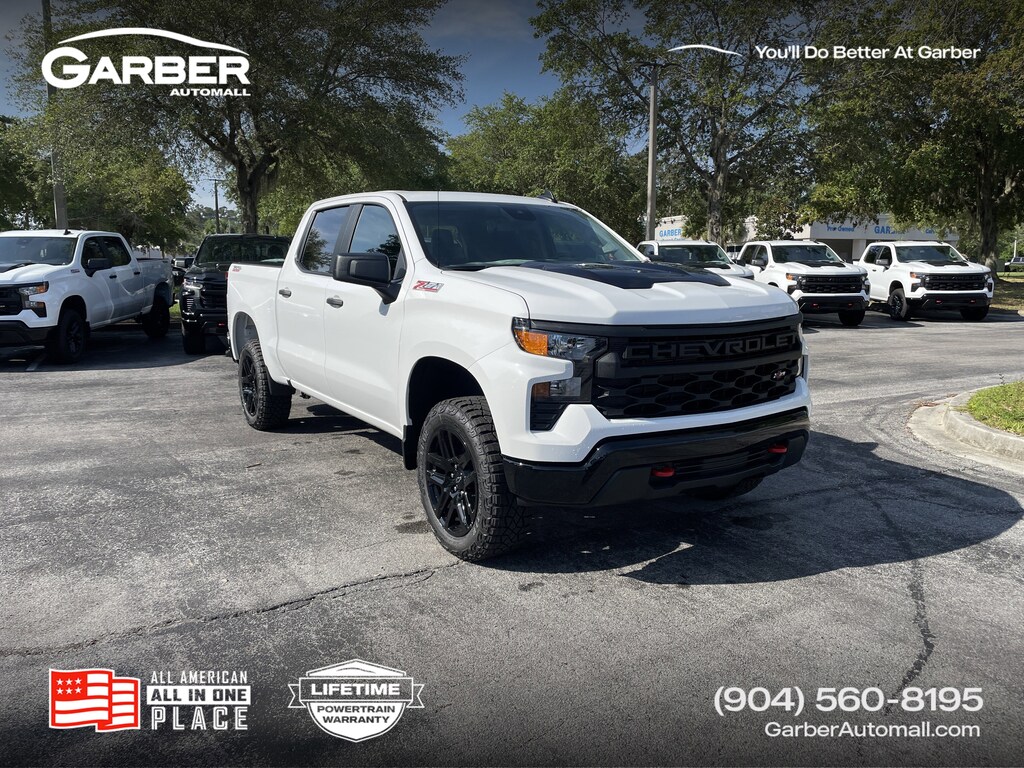 New 2026 Chevrolet Silverado 1500 Custom Trail Boss Truck