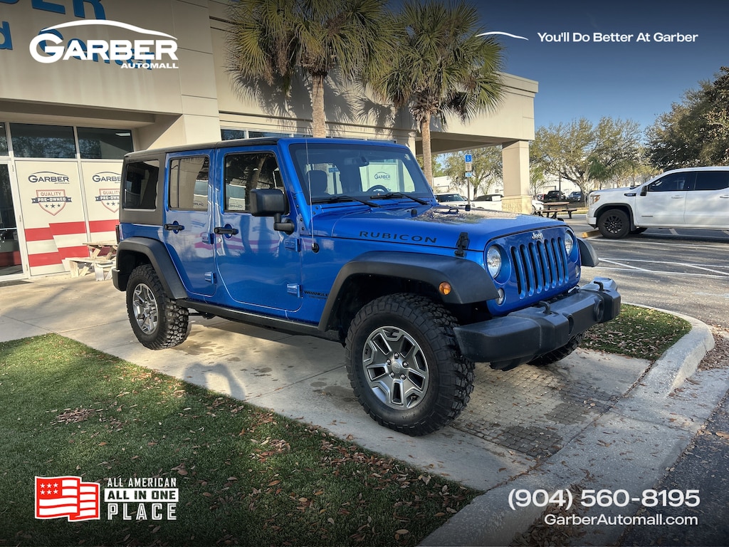 Used 2016 Jeep Wrangler Unlimited Rubicon SUV