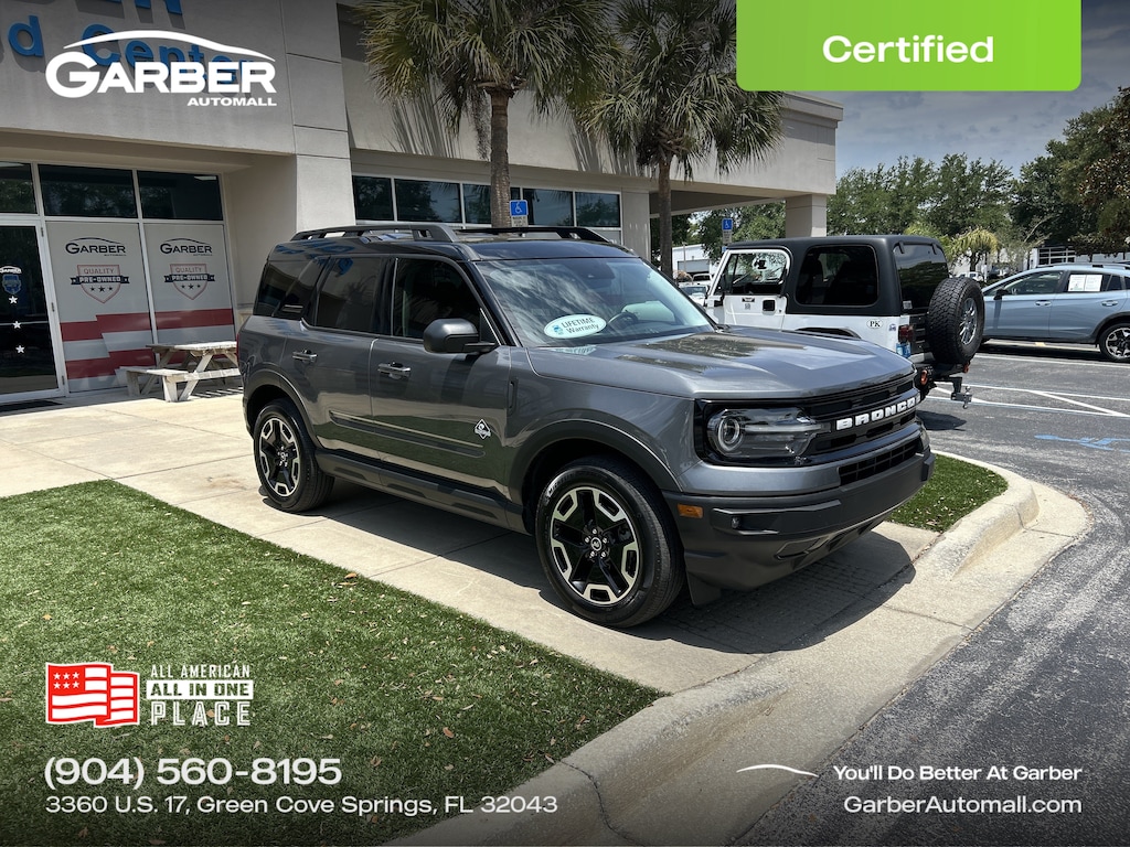 Certified 2024 Ford Bronco Sport Outer Banks SUV