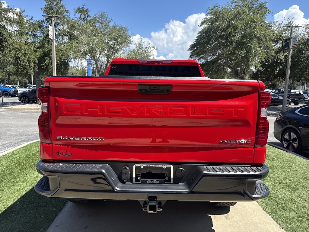 Certified 2025 Chevrolet Silverado 1500 Custom Trail Boss Truck Crew Cab