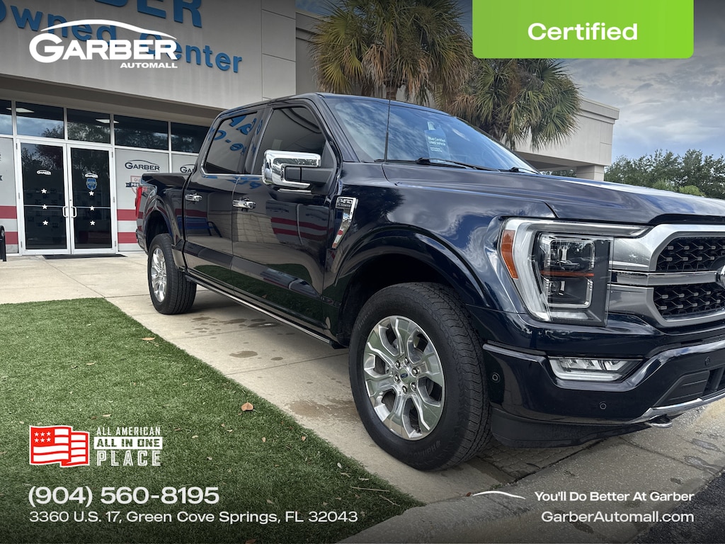 Certified 2023 Ford F-150 Platinum Truck SuperCrew Cab