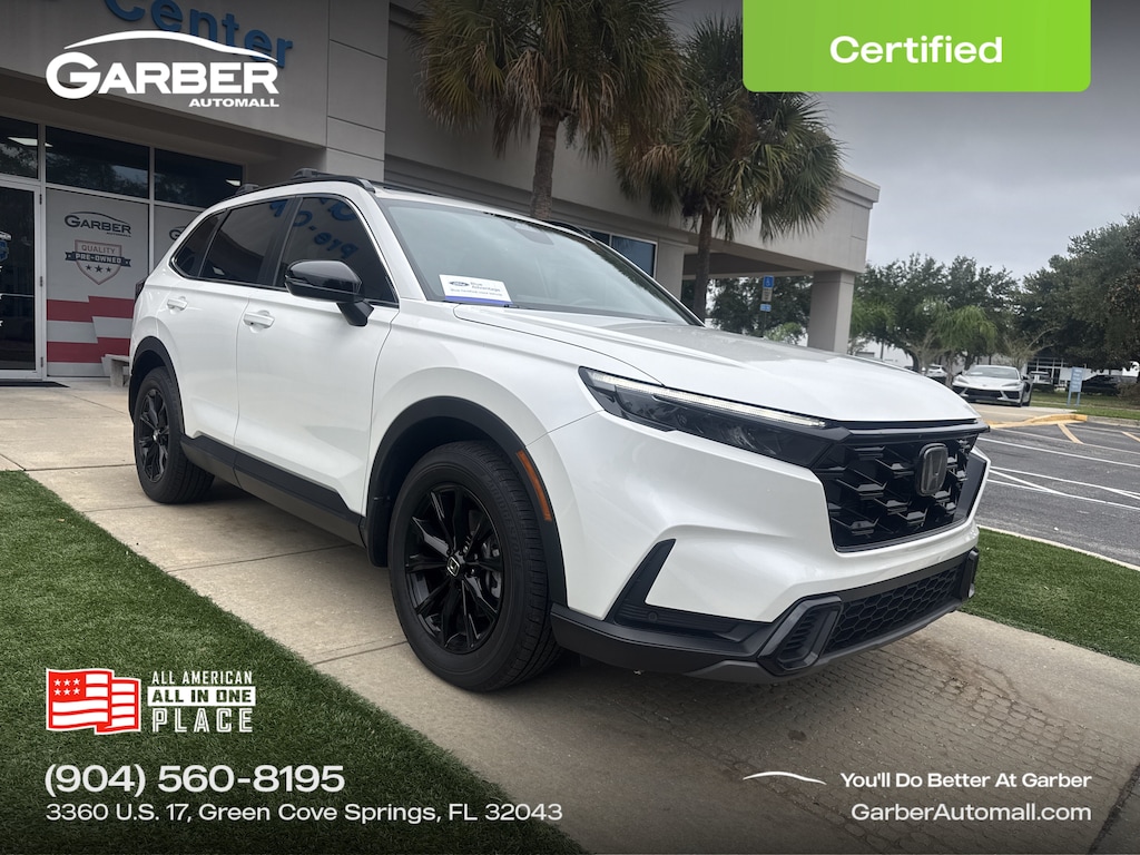 Certified 2025 Honda CR-V Hybrid Sport-L SUV
