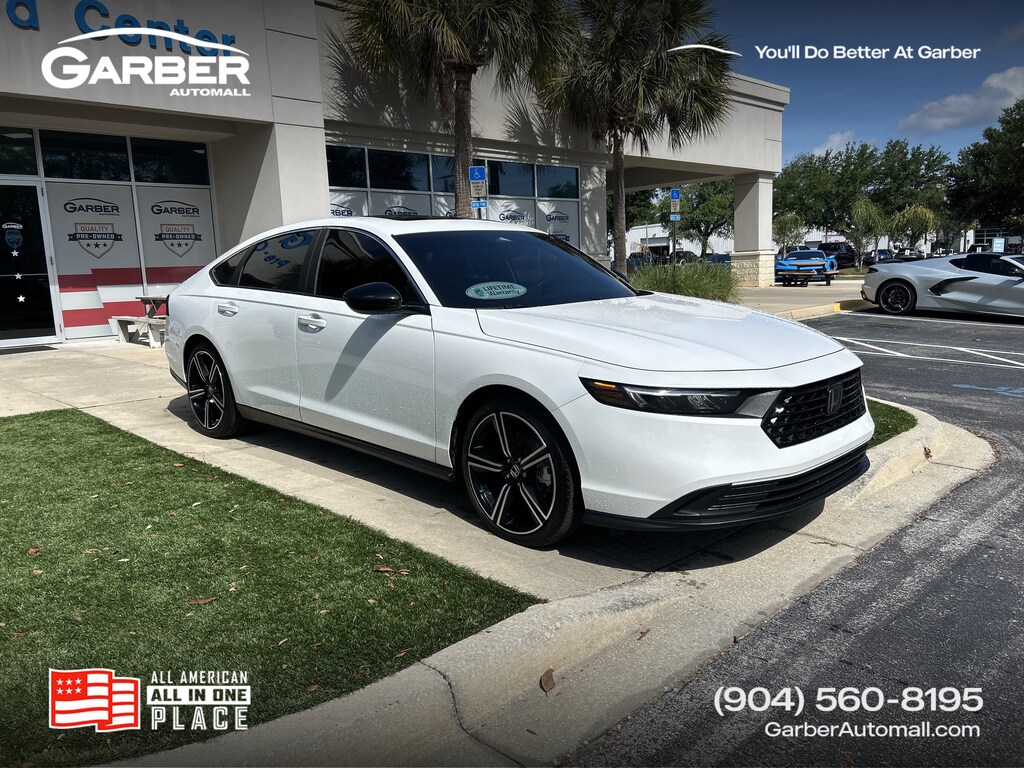 Certified 2025 Honda Accord Hybrid Sport Sedan