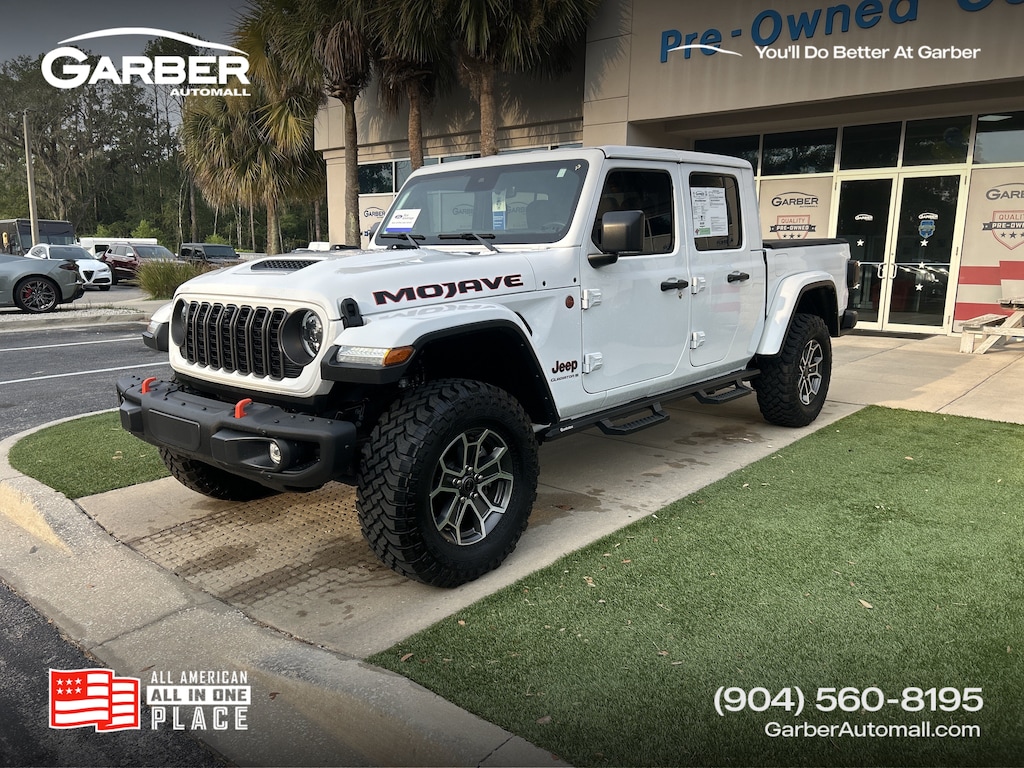 Certified 2024 Jeep Gladiator Mojave Truck Crew Cab