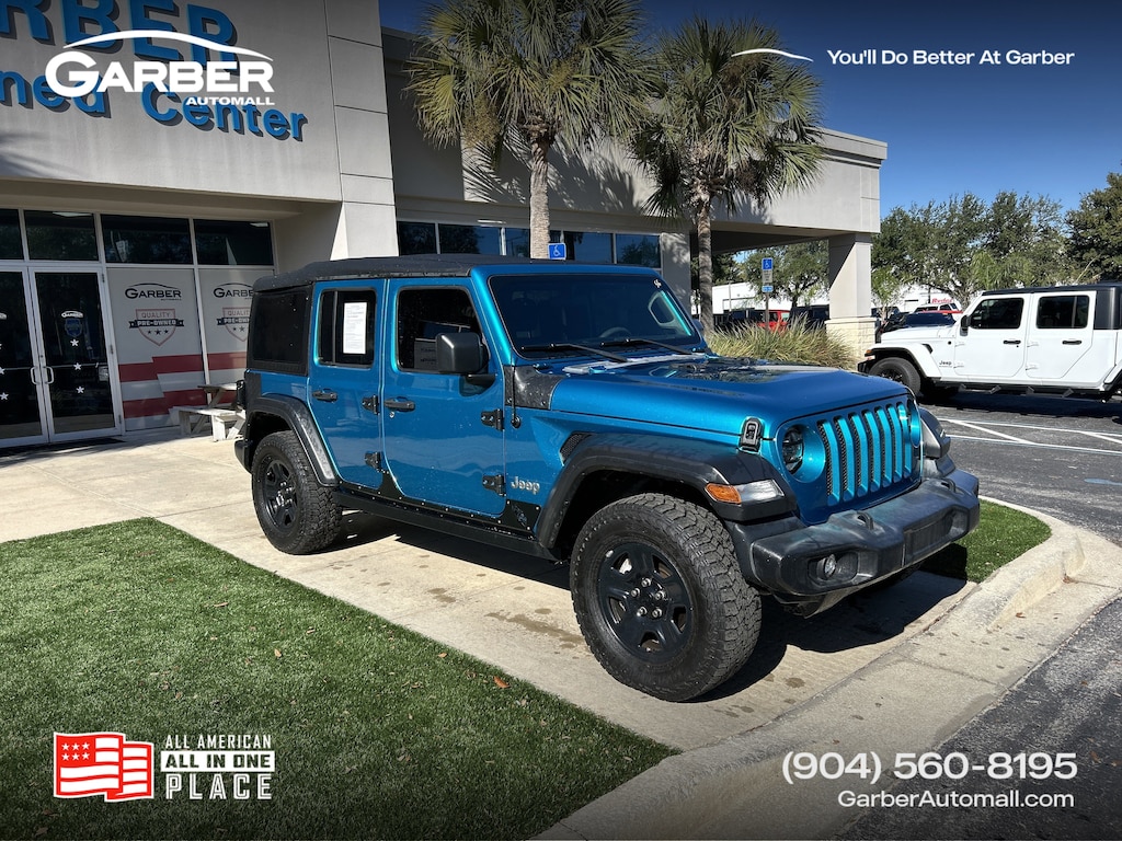 Used 2019 Jeep Wrangler Unlimited Sport SUV