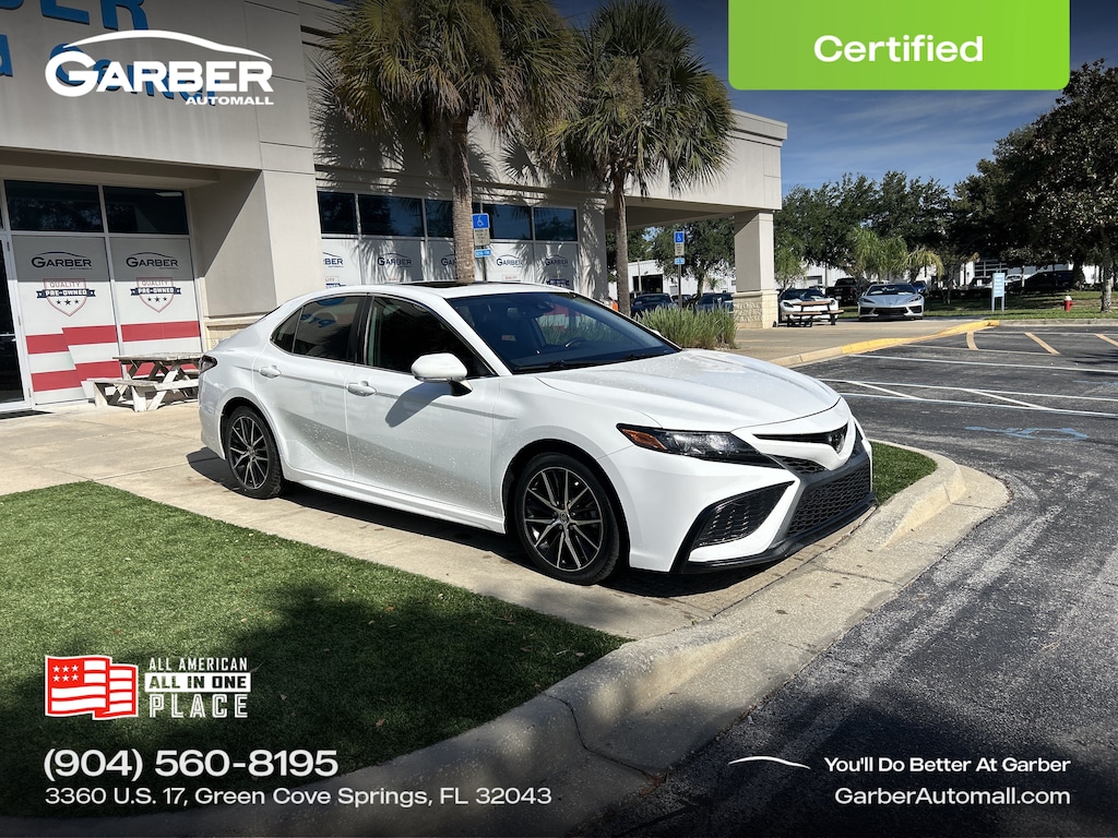 Certified 2021 Toyota Camry SE Sedan