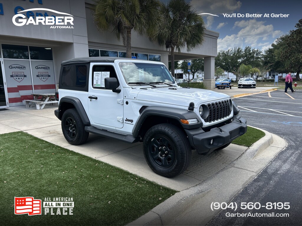 Certified 2025 Jeep Wrangler Sport SUV