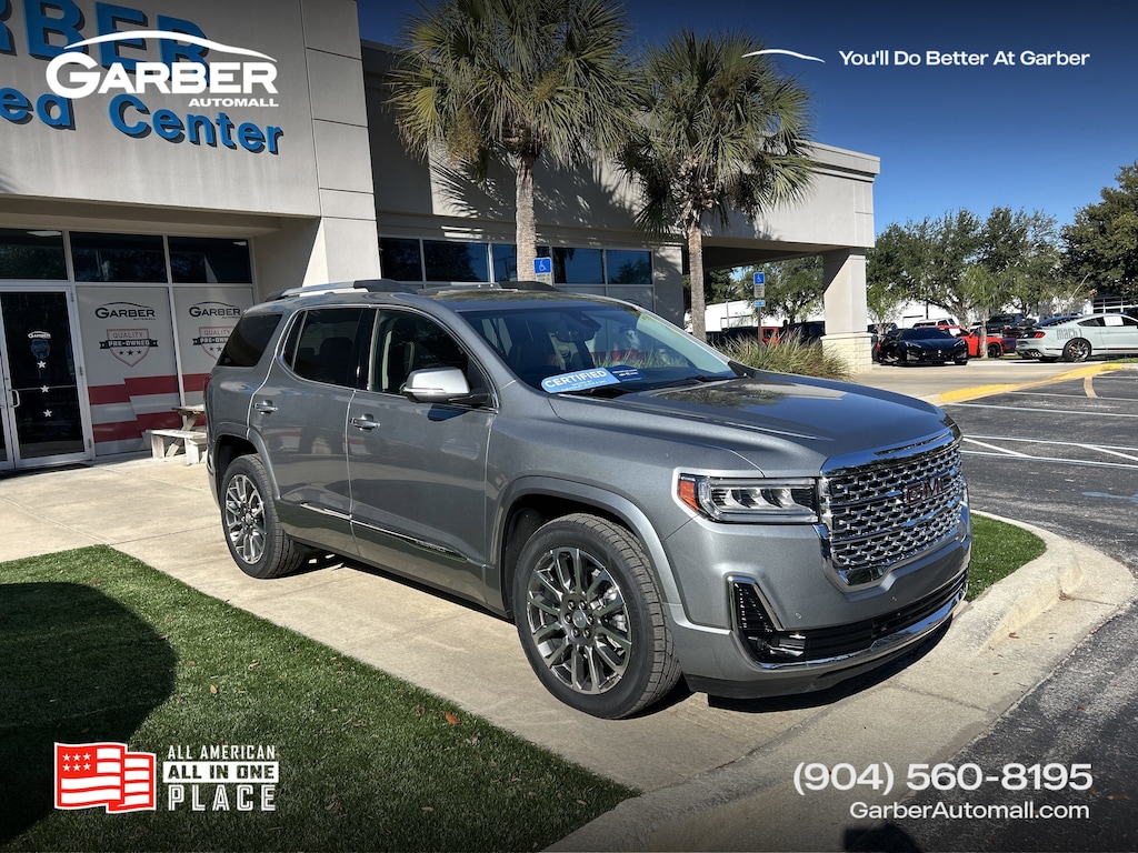 Certified 2023 GMC Acadia Denali SUV