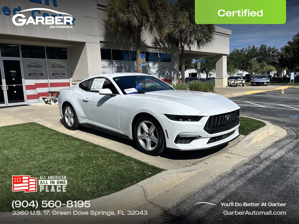 Certified 2026 Ford Mustang EcoBoost Coupe