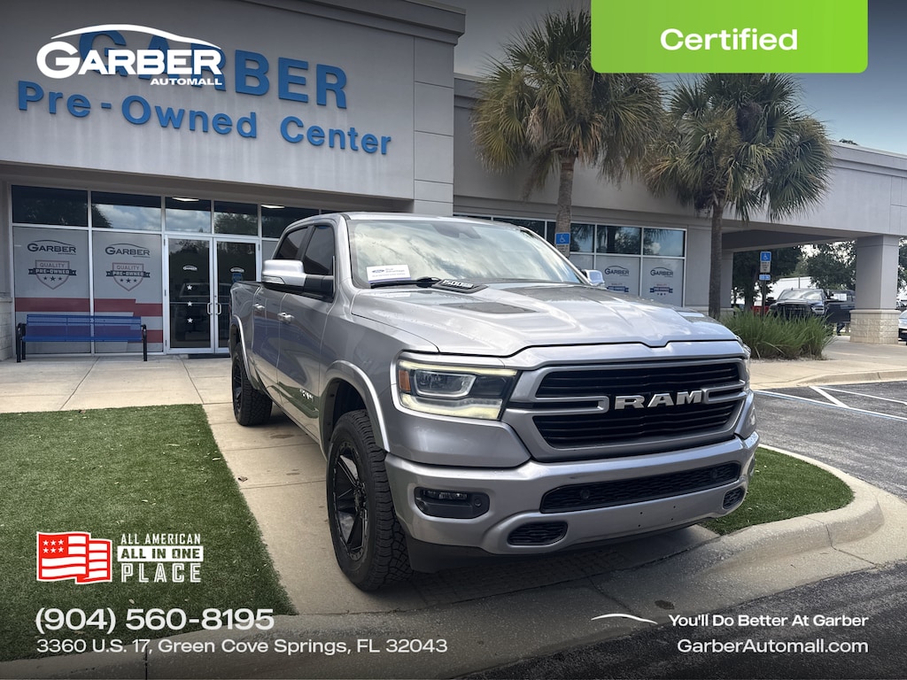 Certified 2021 Ram 1500 Laramie Truck Crew Cab
