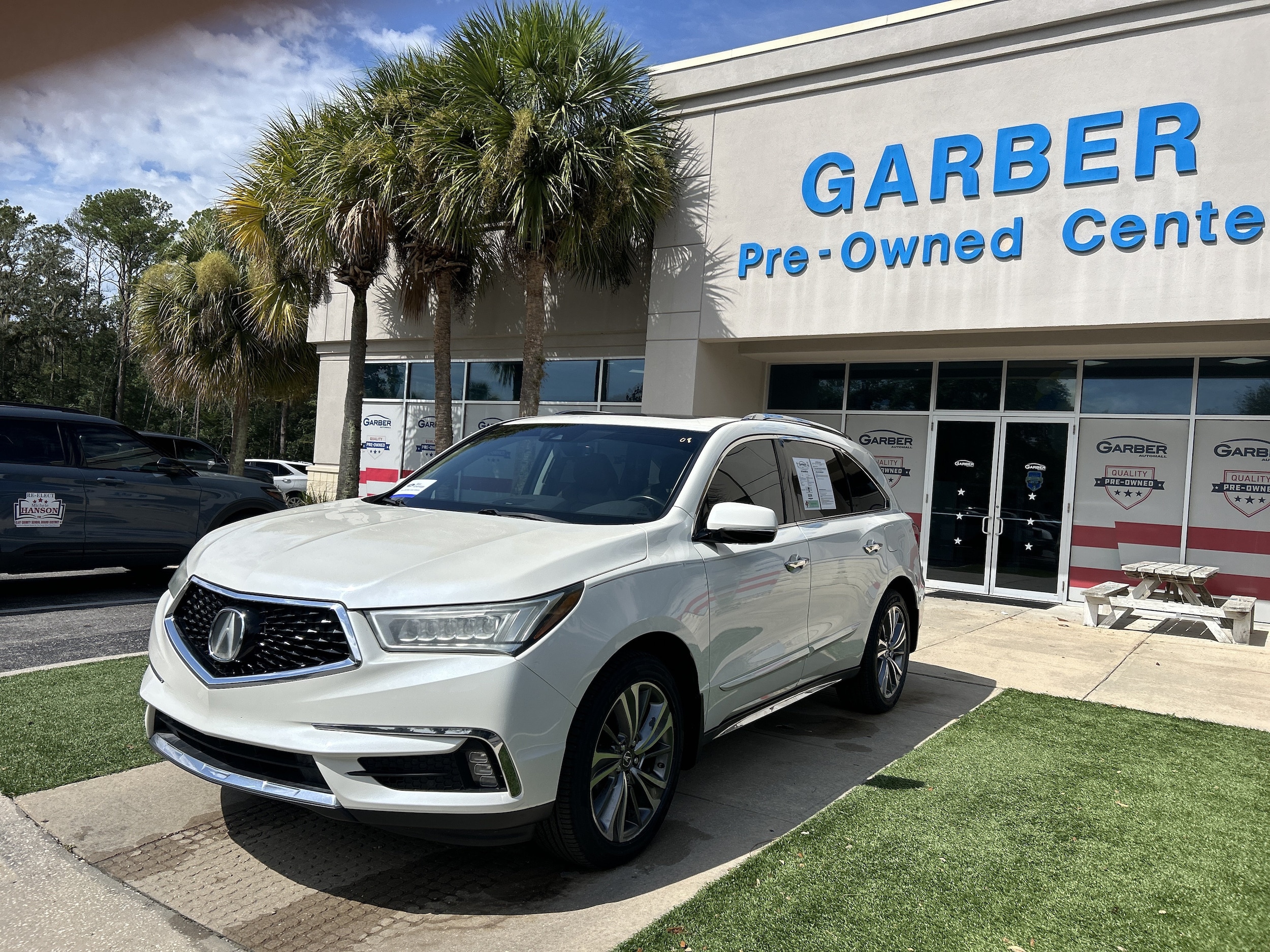 Certified 2017 Acura MDX Technology Package with VIN 5FRYD4H57HB020708 for sale in Green Cove Springs, FL