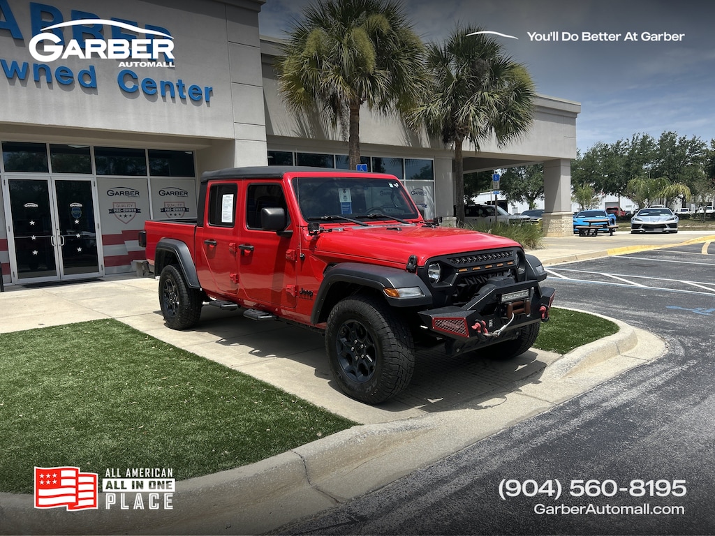 Certified 2023 Jeep Gladiator Sport Truck Crew Cab