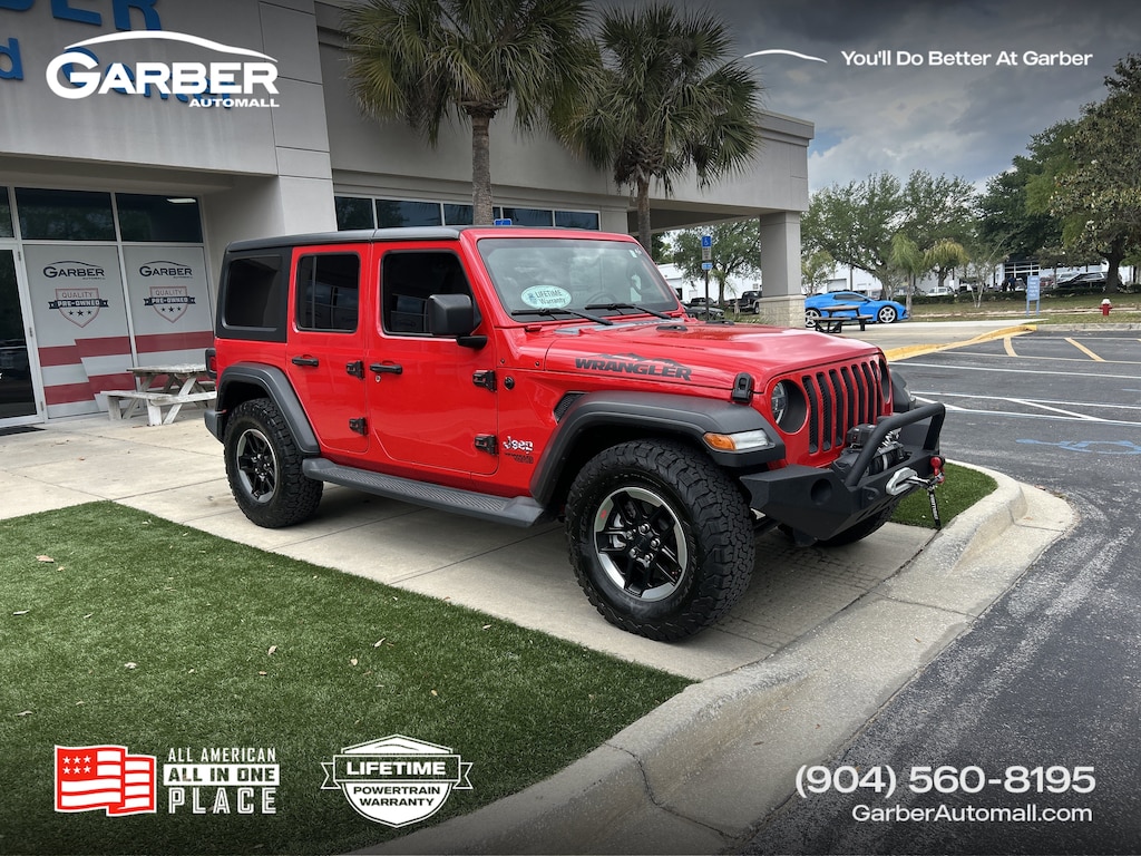 Used 2021 Jeep Wrangler Unlimited Sport S SUV
