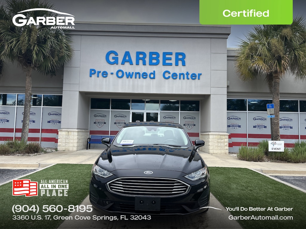 Certified 2019 Ford Fusion SE Sedan
