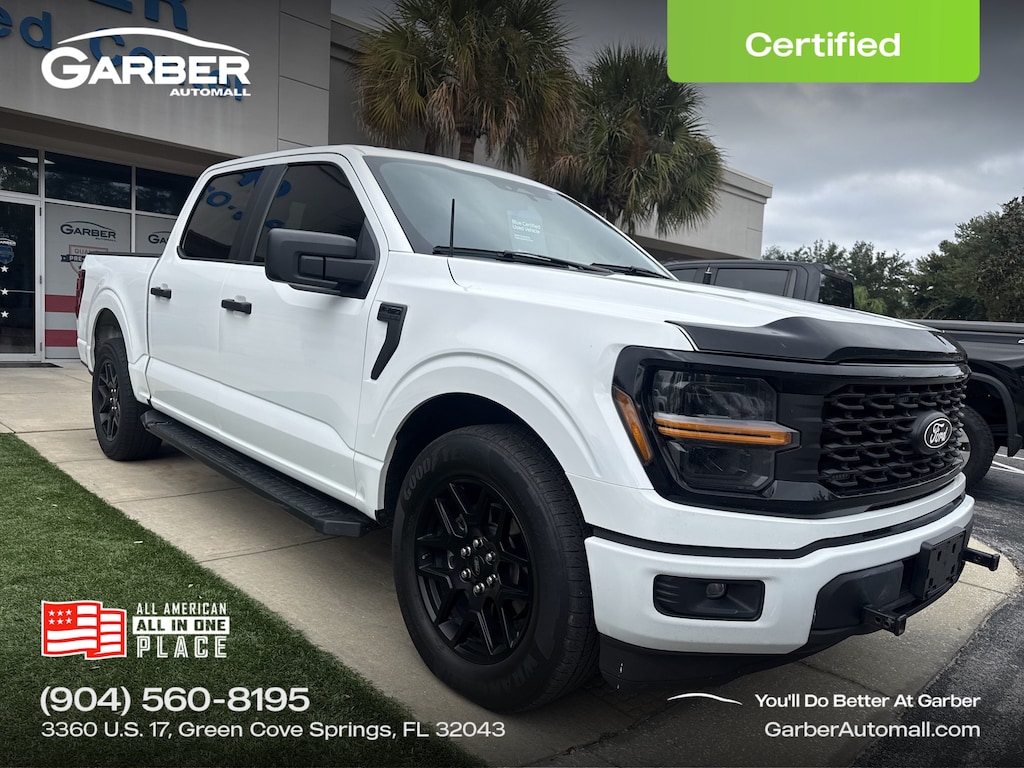 Certified 2024 Ford F-150 STX Truck SuperCrew Cab