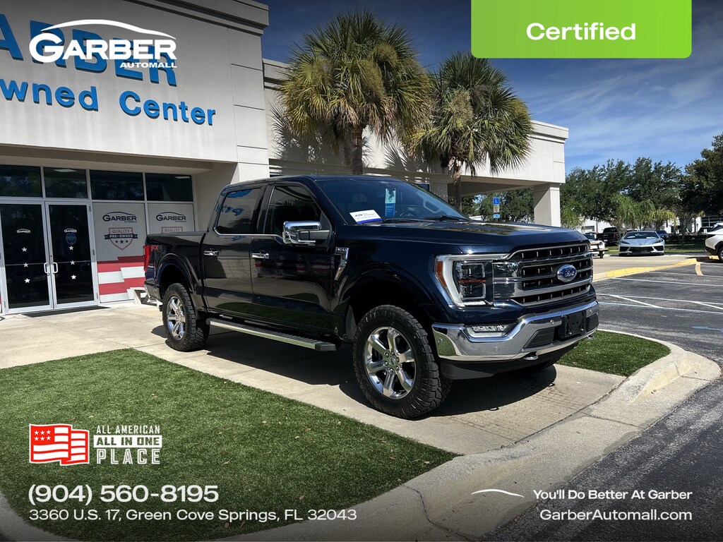 Certified 2022 Ford F-150 Lariat Truck SuperCrew Cab