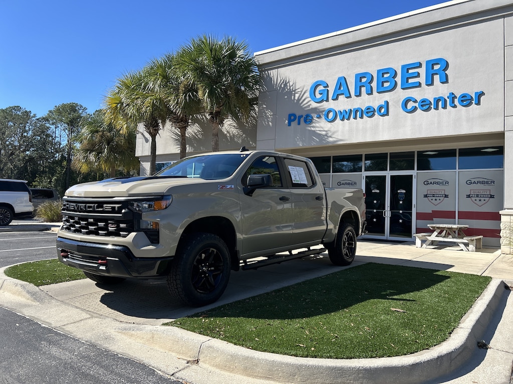 Used 2022 Chevrolet Silverado 1500 Custom Trail Boss Truck Crew Cab