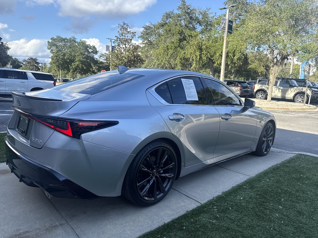 Certified 2025 Lexus IS 350 F SPORT Design Sedan