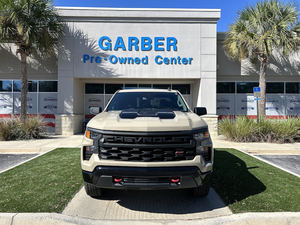 Used 2022 Chevrolet Silverado 1500 Custom Trail Boss Truck Crew Cab