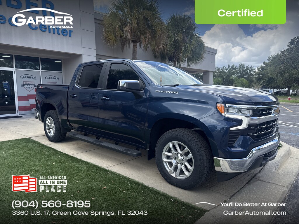 Certified 2022 Chevrolet Silverado 1500 LT Truck Crew Cab