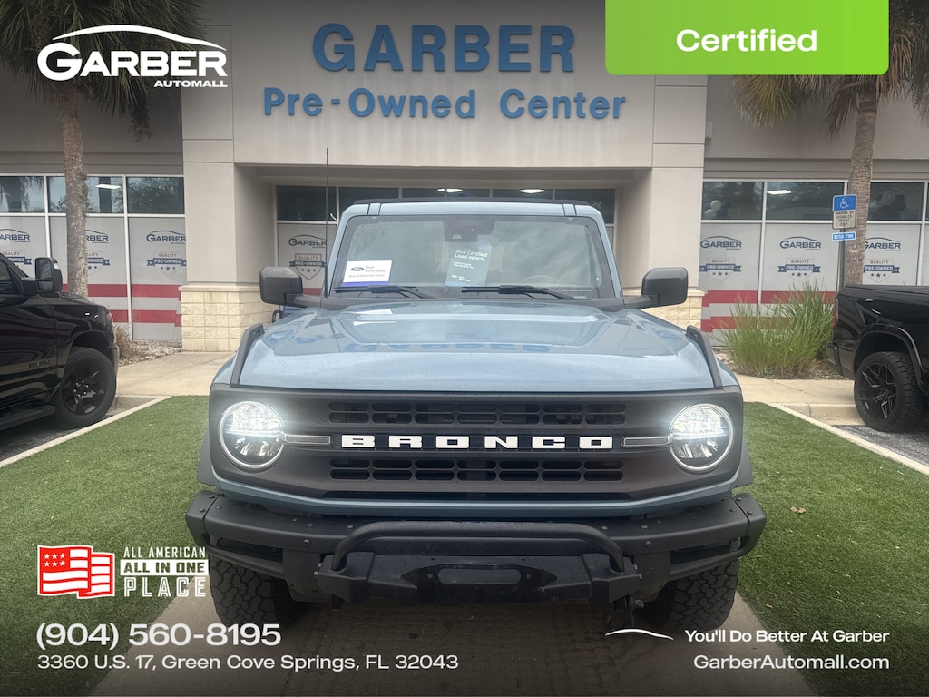 Certified 2022 Ford Bronco Black Diamond SUV