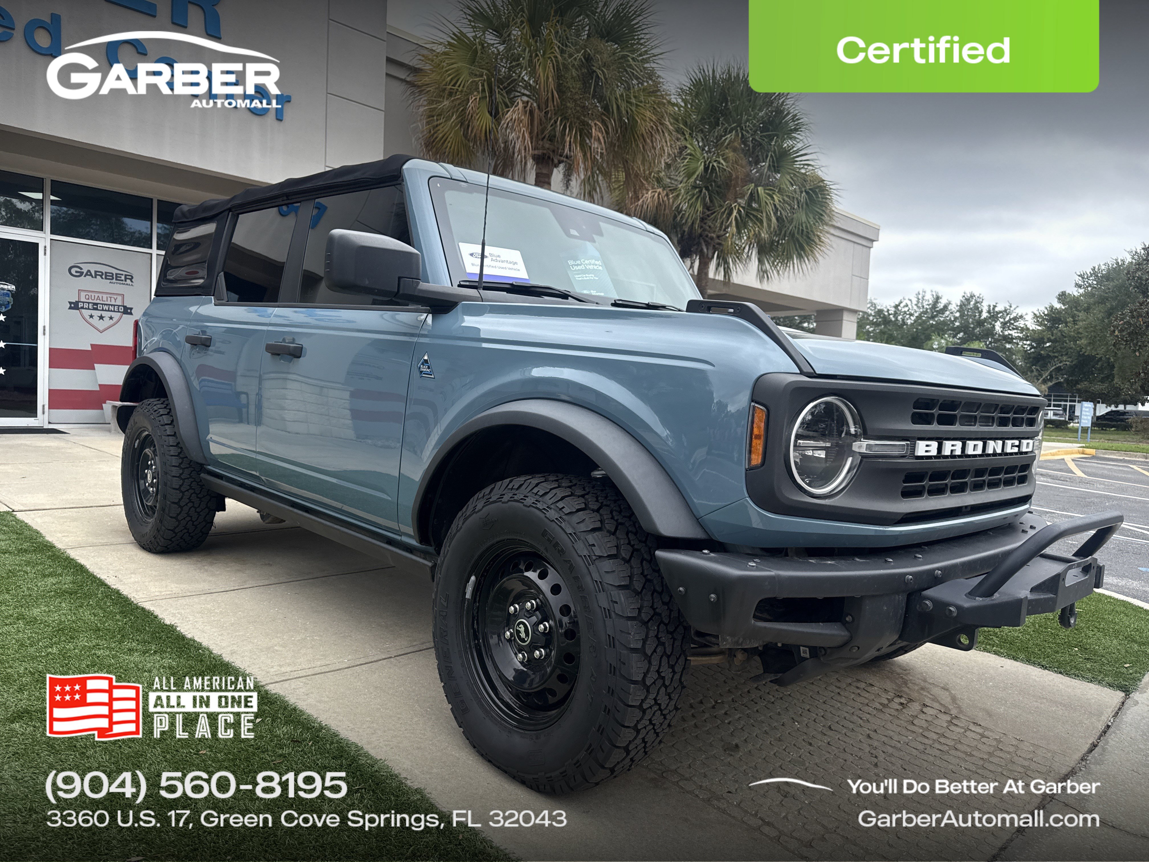 2022 Ford Bronco 4-Door Black Diamond