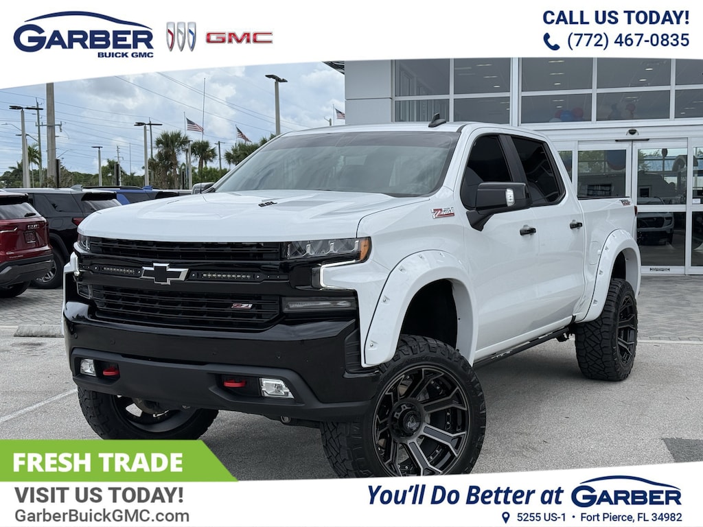 Used 2022 Chevrolet Silverado 1500 LTD LT Trail Boss Truck Crew Cab