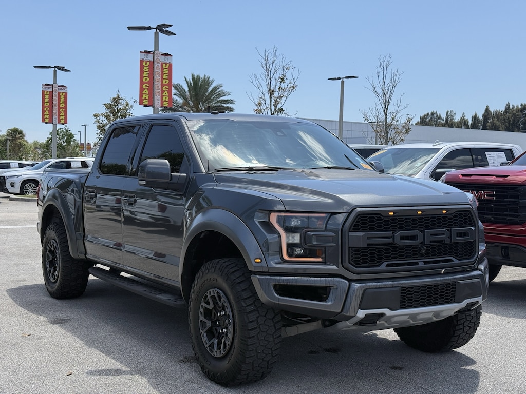 Used 2018 Ford F-150 Raptor Truck SuperCrew Cab