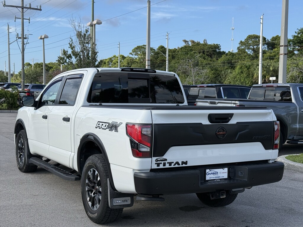 Used 2021 Nissan Titan Crew Cab PRO-4X 4x4 Truck Crew Cab