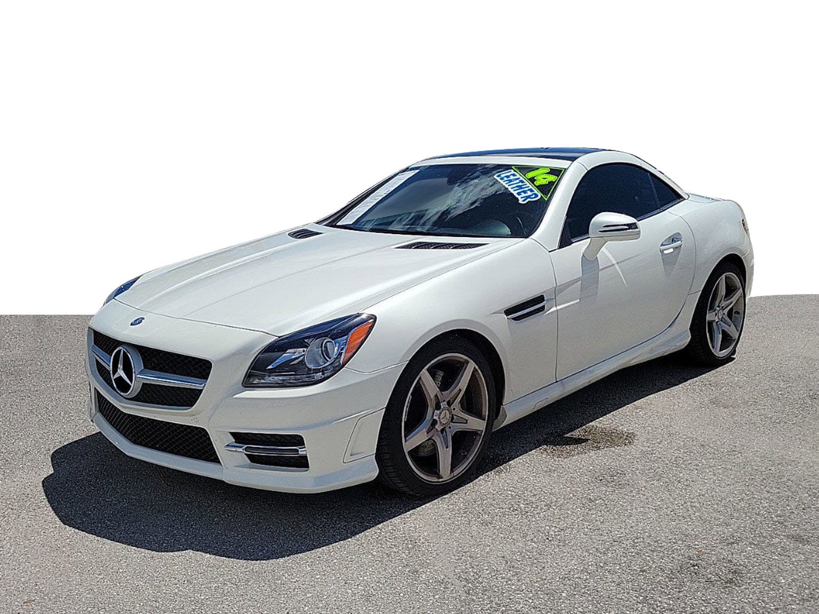 Used 2014 Mercedes-Benz SLK-Class SLK350 with VIN WDDPK5HA4EF085972 for sale in Fort Pierce, FL