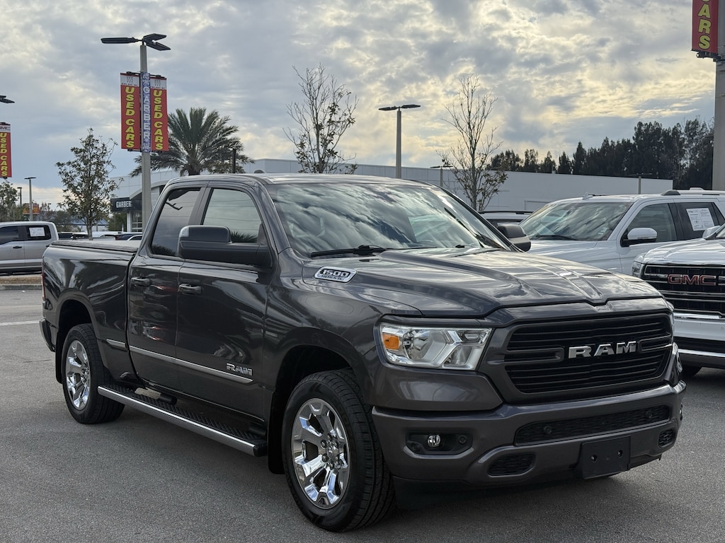 Used 2021 Ram 1500 Big Horn Quad Cab 4x4 64 Box Truck Quad Cab