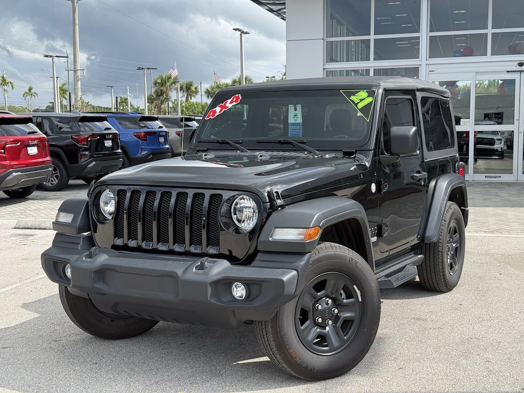 Used 2021 Jeep Wrangler Sport 4X4 SUV