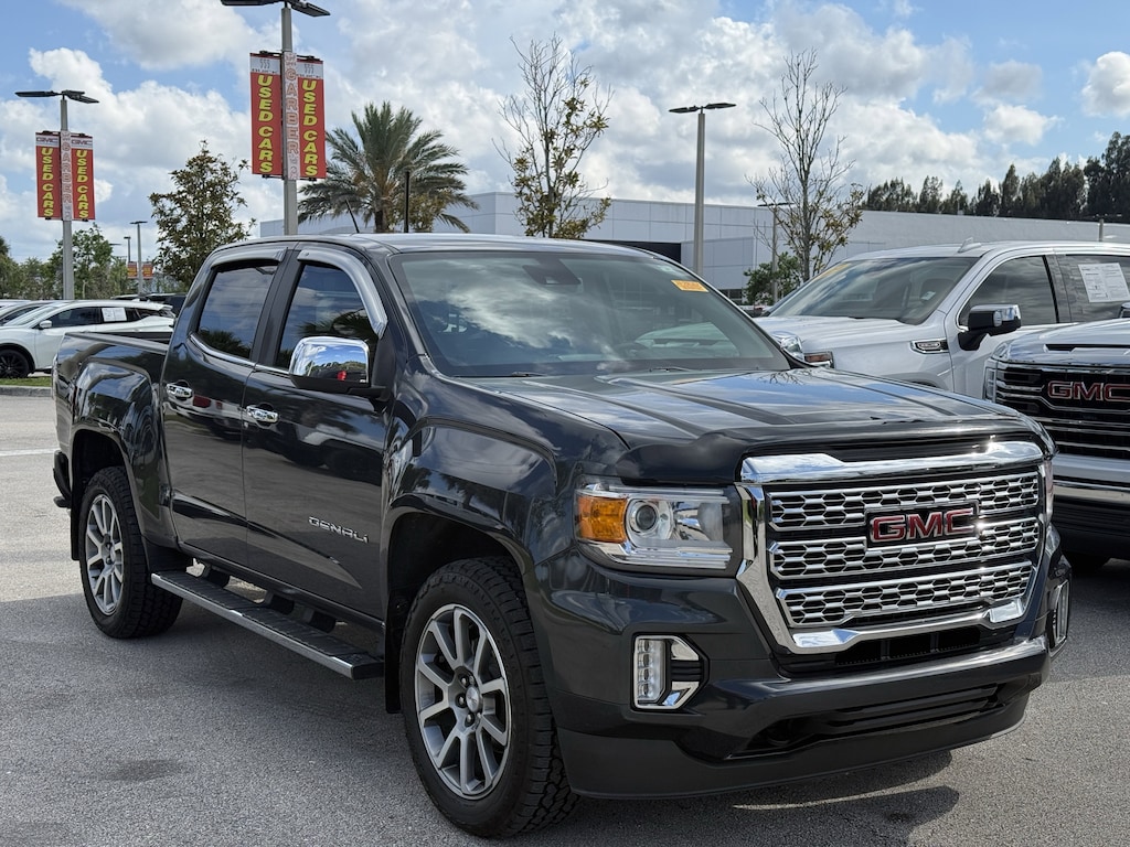 Used 2021 GMC Canyon 2WD Denali Truck Crew Cab