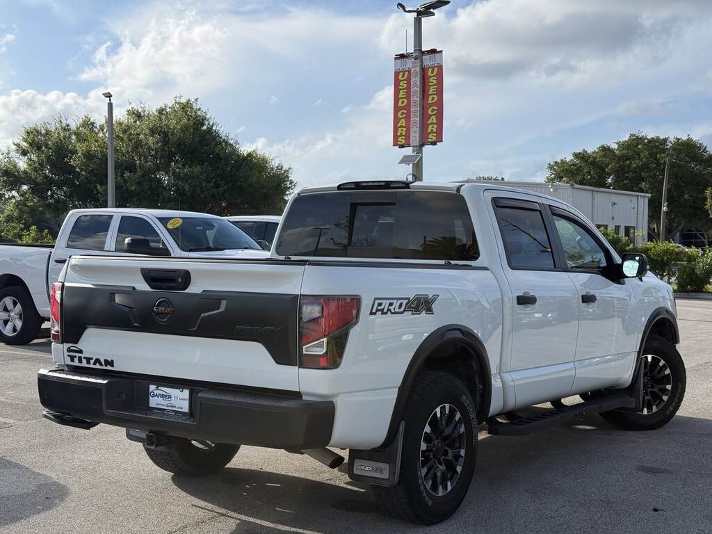 Used 2021 Nissan Titan Crew Cab PRO-4X 4x4 Truck Crew Cab