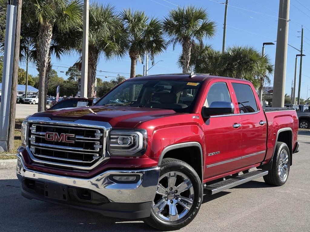 Used 2018 GMC Sierra 1500 SLT Truck Crew Cab