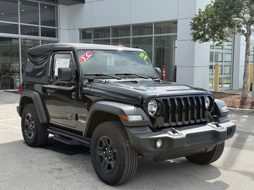 Used 2021 Jeep Wrangler Sport 4X4 SUV