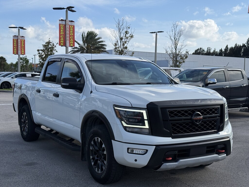 Used 2021 Nissan Titan Crew Cab PRO-4X 4x4 Truck Crew Cab