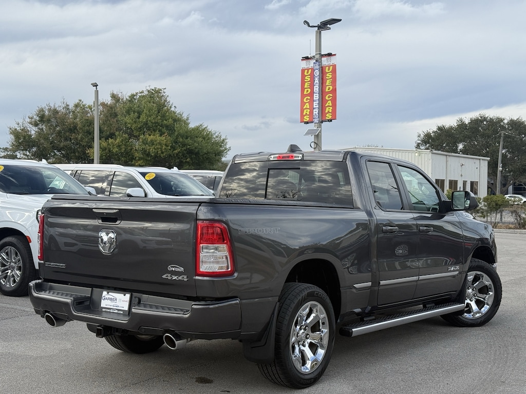 Used 2021 Ram 1500 Big Horn Quad Cab 4x4 64 Box Truck Quad Cab