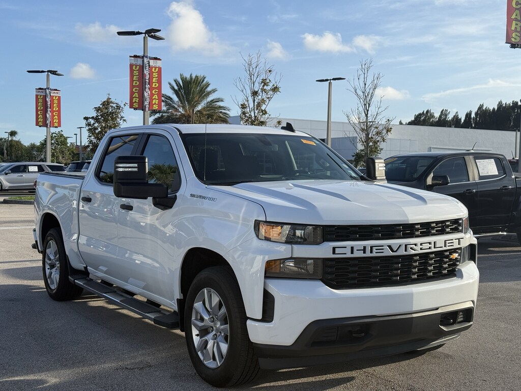 Used 2020 Chevrolet Silverado 1500 Custom Truck Crew Cab