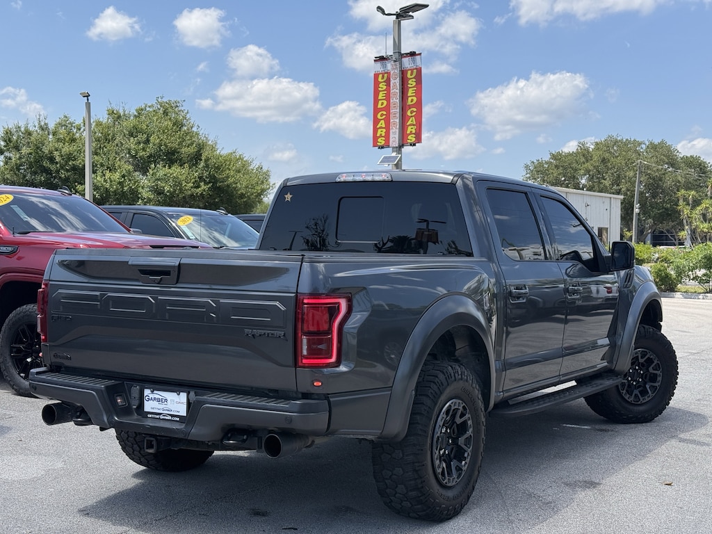 Used 2018 Ford F-150 Raptor Truck SuperCrew Cab