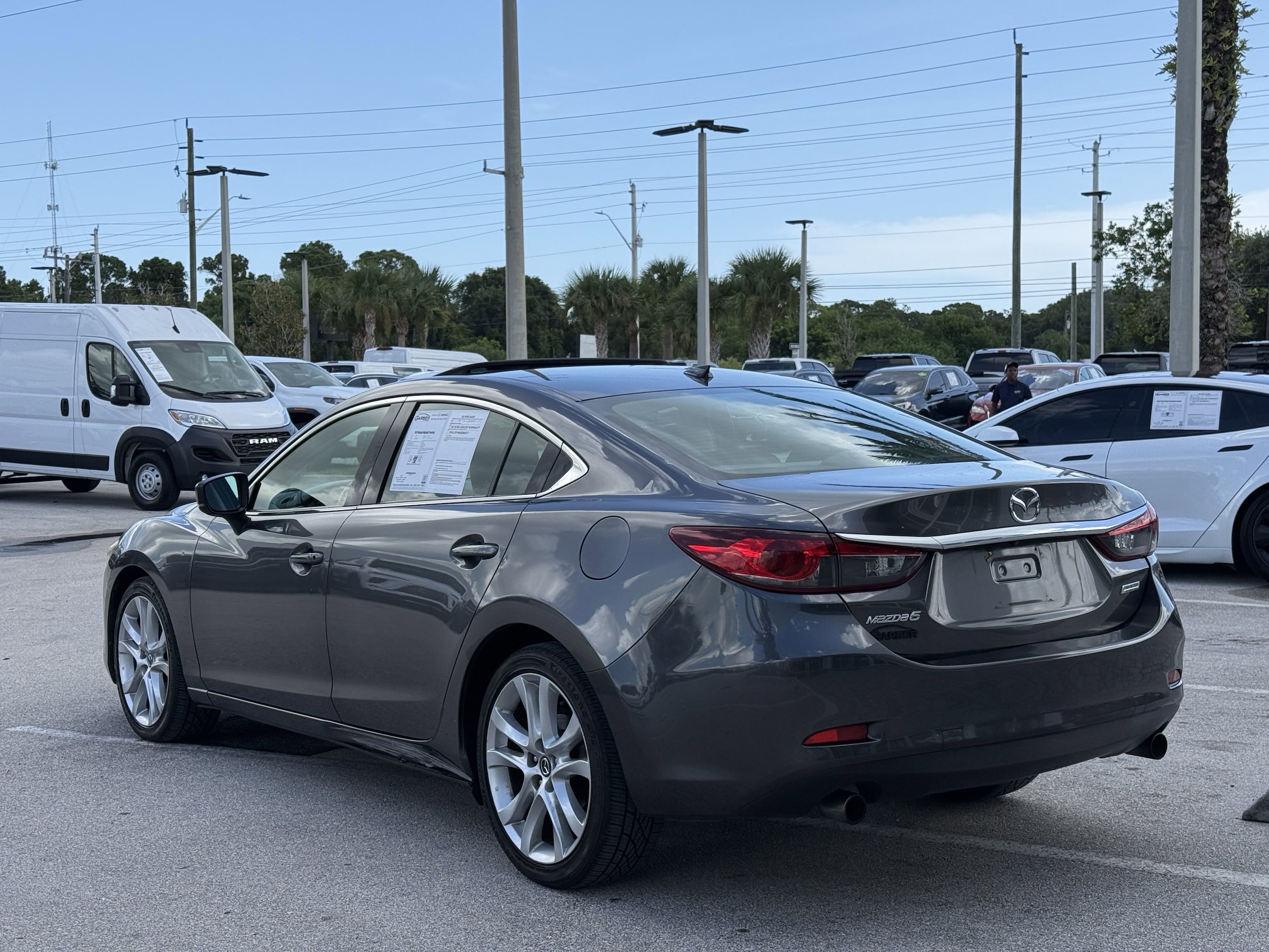 Used 2017 Mazda Mazda6 i Touring with VIN JM1GL1V59H1119655 for sale in Fort Pierce, FL