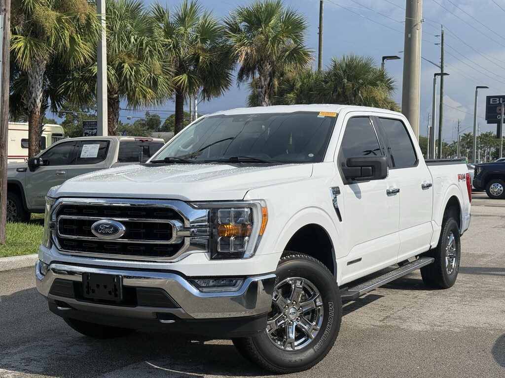 Used 2021 Ford F-150 XLT Truck SuperCrew Cab